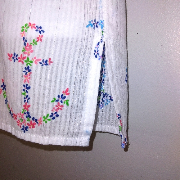 Alfred Dunner 100% Cotton Button Down with Attatched Tank Size Small - Picture 4 of 14